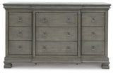 Lexorne Gray Dresser