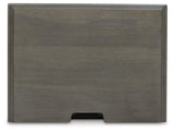 Lexorne Gray Nightstand by Ashley at Eve Furniture