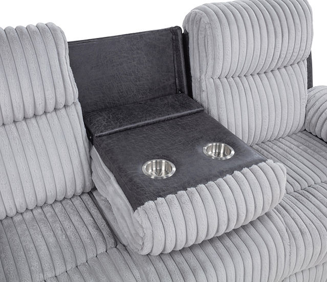 Lexy Grey Reclining Living Room Set by New Era Innovations at Eve Furniture