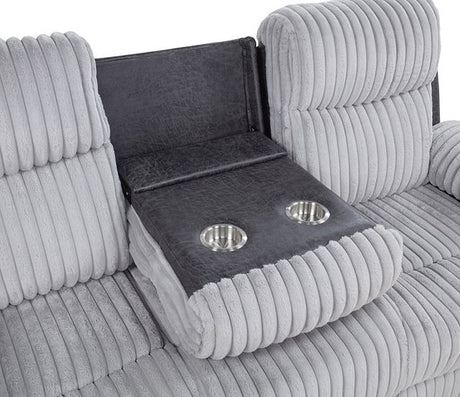 Lexy Grey Reclining Living Room Set by New Era Innovations at Eve Furniture