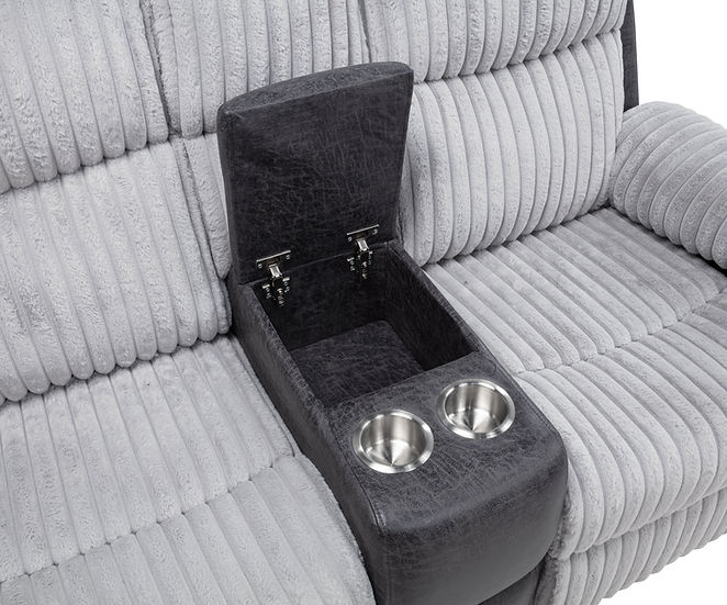 Lexy Grey Reclining Living Room Set by New Era Innovations at Eve Furniture