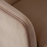 Leyah Camel Performance Velvet Accent Arm Chair by Diamond Sofa at Eve Furniture