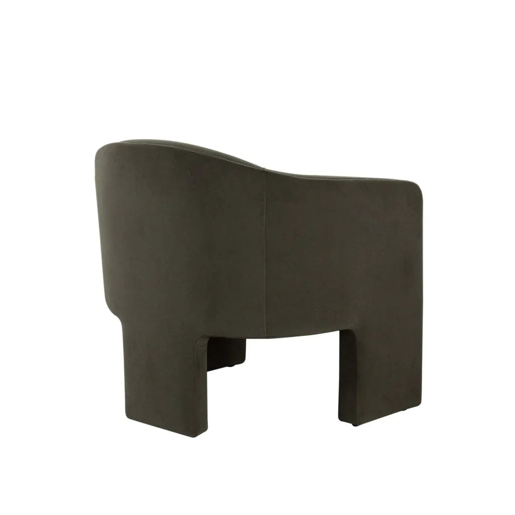 Leyah Performance Velvet Green Accent Chair by Diamond Sofa at Eve Furniture