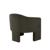 Leyah Performance Velvet Green Accent Chair by Diamond Sofa at Eve Furniture