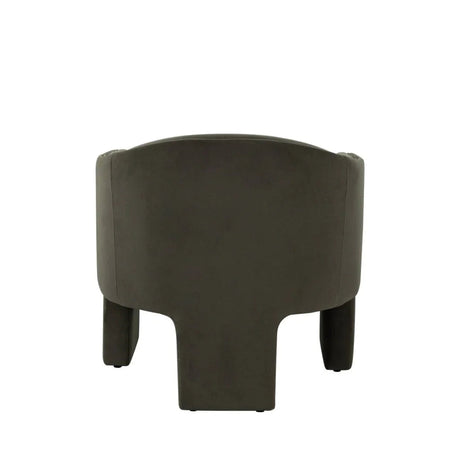 Leyah Performance Velvet Green Accent Chair by Diamond Sofa at Eve Furniture