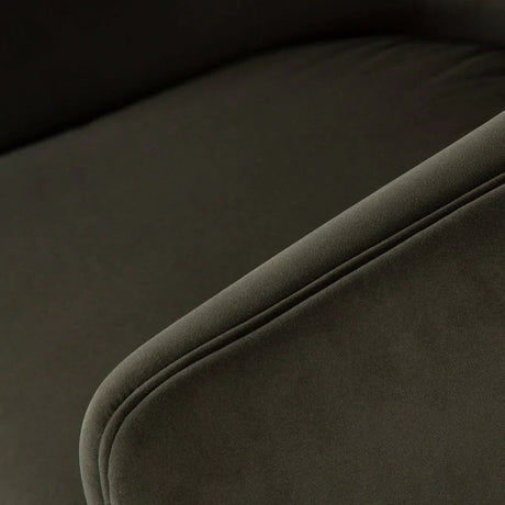 Leyah Performance Velvet Green Accent Chair by Diamond Sofa at Eve Furniture