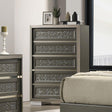 Leyland Dark Gray Chest by Furniture of America at Eve Furniture