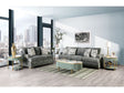 Leytonstone Gray Sofa & Loveseat by Furniture of America at Eve Furniture