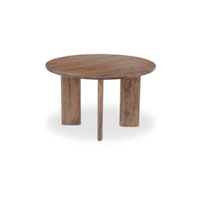 Lia Dark Brown Round Dining Table by Moe's Home at Eve Furniture