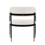 Lia Dining Armchair in Cream (Set of 2) by Manhattan Comfort at Eve Furniture