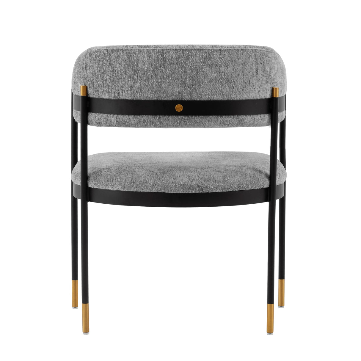 Lia Dining Armchair in Grey by Manhattan Comfort at Eve Furniture