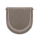 Lia Dining Armchair in Stone by Manhattan Comfort at Eve Furniture