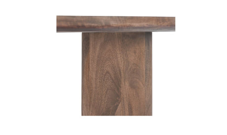 Lia Round Dining Table Dark Brown by Moe's Home at Eve Furniture