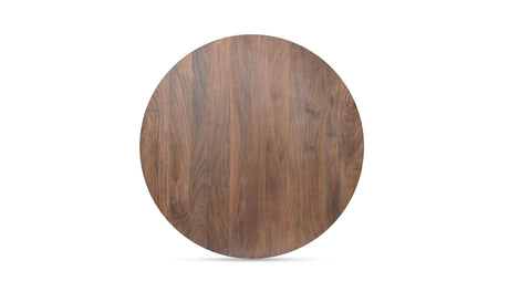 Lia Round Dining Table Dark Brown by Moe's Home at Eve Furniture