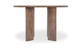 Lia Round Dining Table Dark Brown by Moe's Home at Eve Furniture