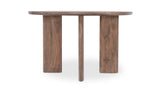 Lia Round Dining Table Dark Brown by Moe's Home at Eve Furniture