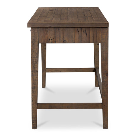 Liam Aged Brown Desk by MOES at Eve Furniture