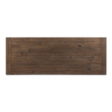 Liam Aged Brown Desk by Moe's Home at Eve Furniture