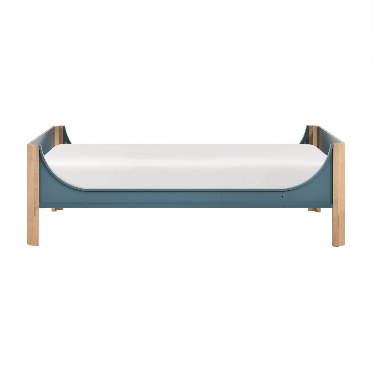 Liam Blue/Natural Twin Platform Bed by Homelegance at Eve Furniture