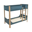 Liam Blue/Natural Twin/Twin Bunk Bed by Homelegance at Eve Furniture