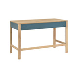 Liam Blue/Natural Writing Desk by Homelegance at Eve Furniture