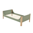Liam Green/Natural Twin Platform Bed by Homelegance at Eve Furniture