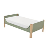 Liam Green/Natural Twin/Twin Bunk Bed by Homelegance at Eve Furniture