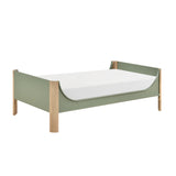 Liam Green/Natural Twin/Twin Bunk Bed by Homelegance at Eve Furniture