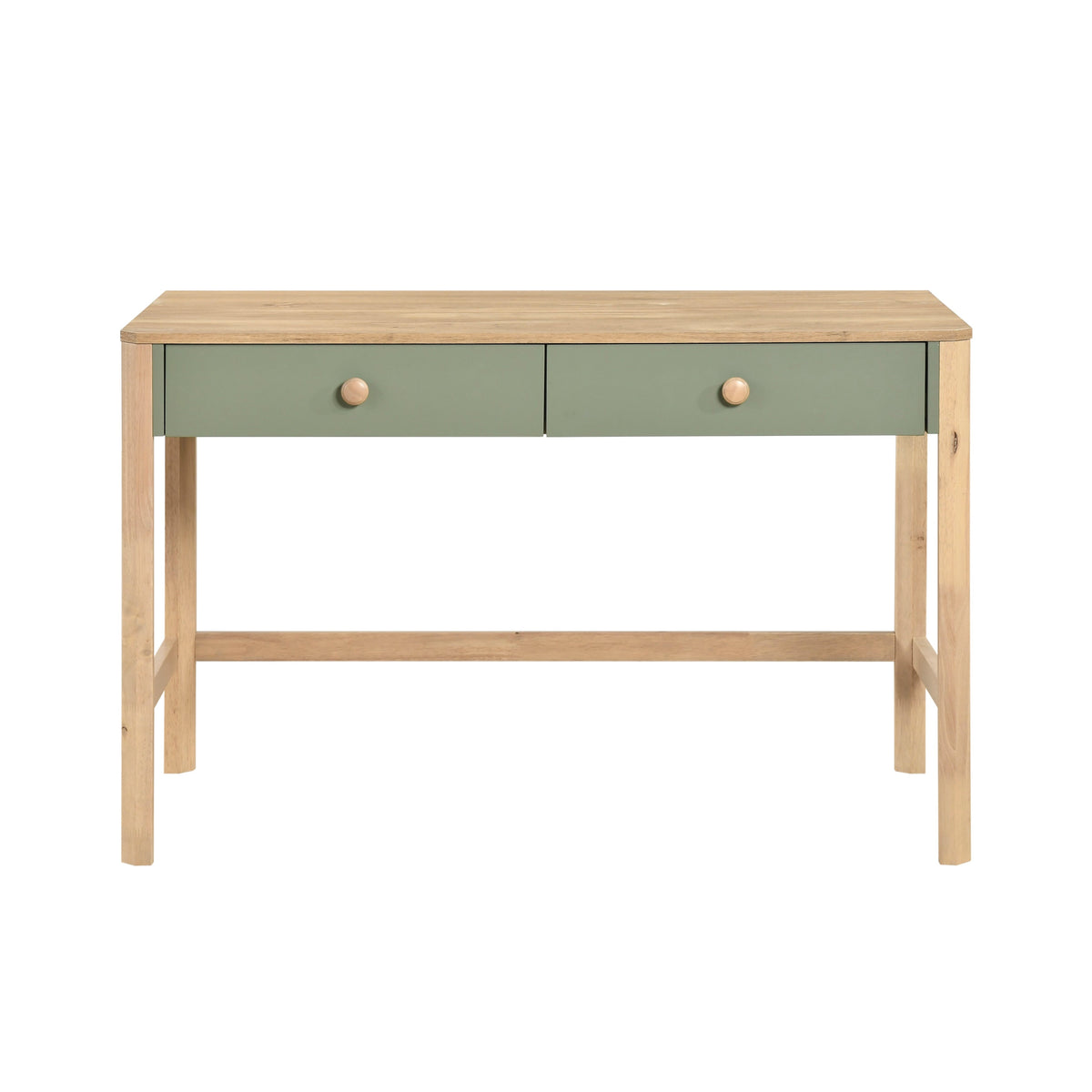 Liam Green/Natural Writing Desk by Homelegance at Eve Furniture