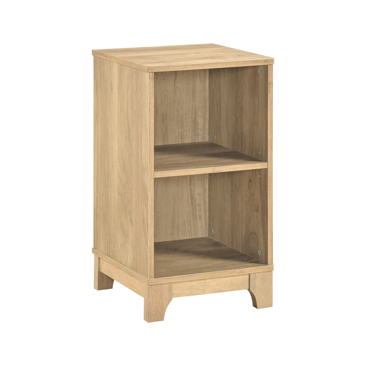 Liam Natural Bookcase with 2 Shelves by Homelegance at Eve Furniture