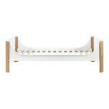 Liam White/Natural Twin Platform Bed by Homelegance at Eve Furniture