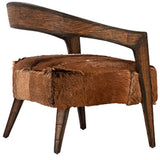 Liara Chair, Natural Brown by Dovetail at Eve Furniture