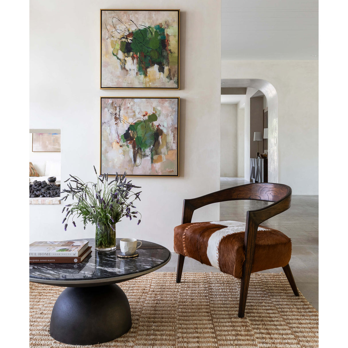 Liara Chair, Natural Brown by Dovetail at Eve Furniture