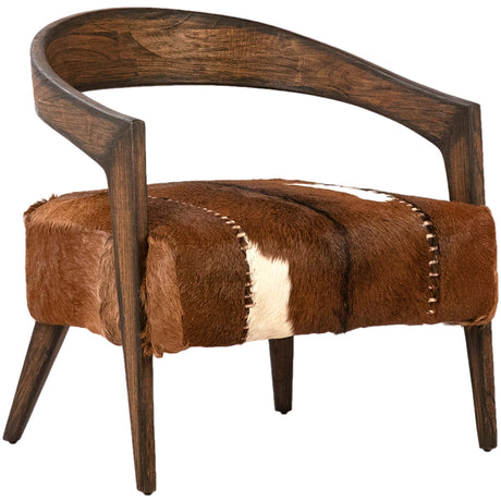 Liara Chair, Natural Brown by Dovetail at Eve Furniture