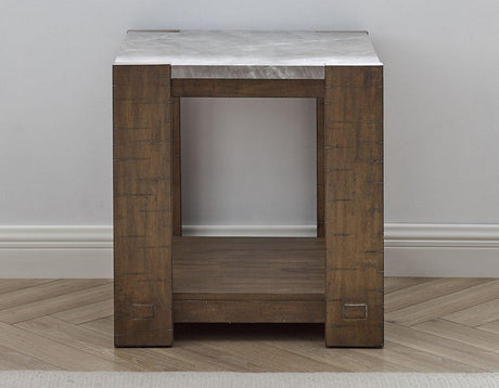Libby Sintered Stone End Table by Steve Silver at Eve Furniture