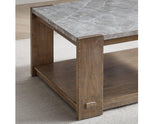 Libby Sintered Stone Sofa Table by Steve Silver at Eve Furniture