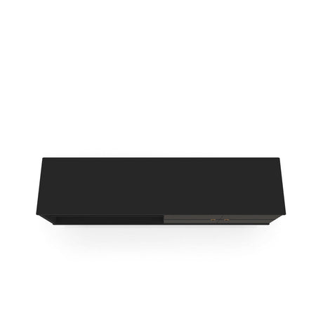 Liberty 62.99" Mid-Century Modern TV Stand in Black by Manhattan Comfort at Eve Furniture
