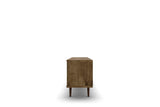 Liberty 62.99" Mid-Century Modern TV Stand in Rustic Brown by Manhattan Comfort at Eve Furniture