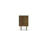 Liberty 70.86" Mid-Century Modern TV Stand in Rustic Brown and 3D Brown Prints by Manhattan Comfort at Eve Furniture