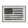 Liberty by Mercana Studio Hand Embelished Textured Framed Artwork Matted under Glass by Mercana at Eve Furniture