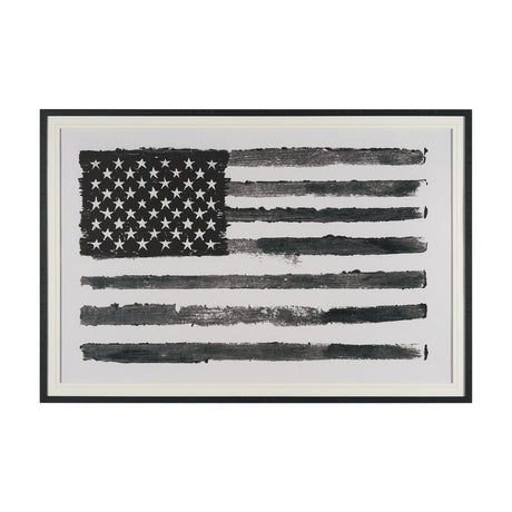 Liberty by Mercana Studio Hand Embelished Textured Framed Artwork Matted under Glass by Mercana at Eve Furniture