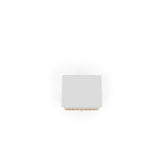 Liberty Nightstand 1.0 in White and 3D Brown Prints by Manhattan Comfort at Eve Furniture
