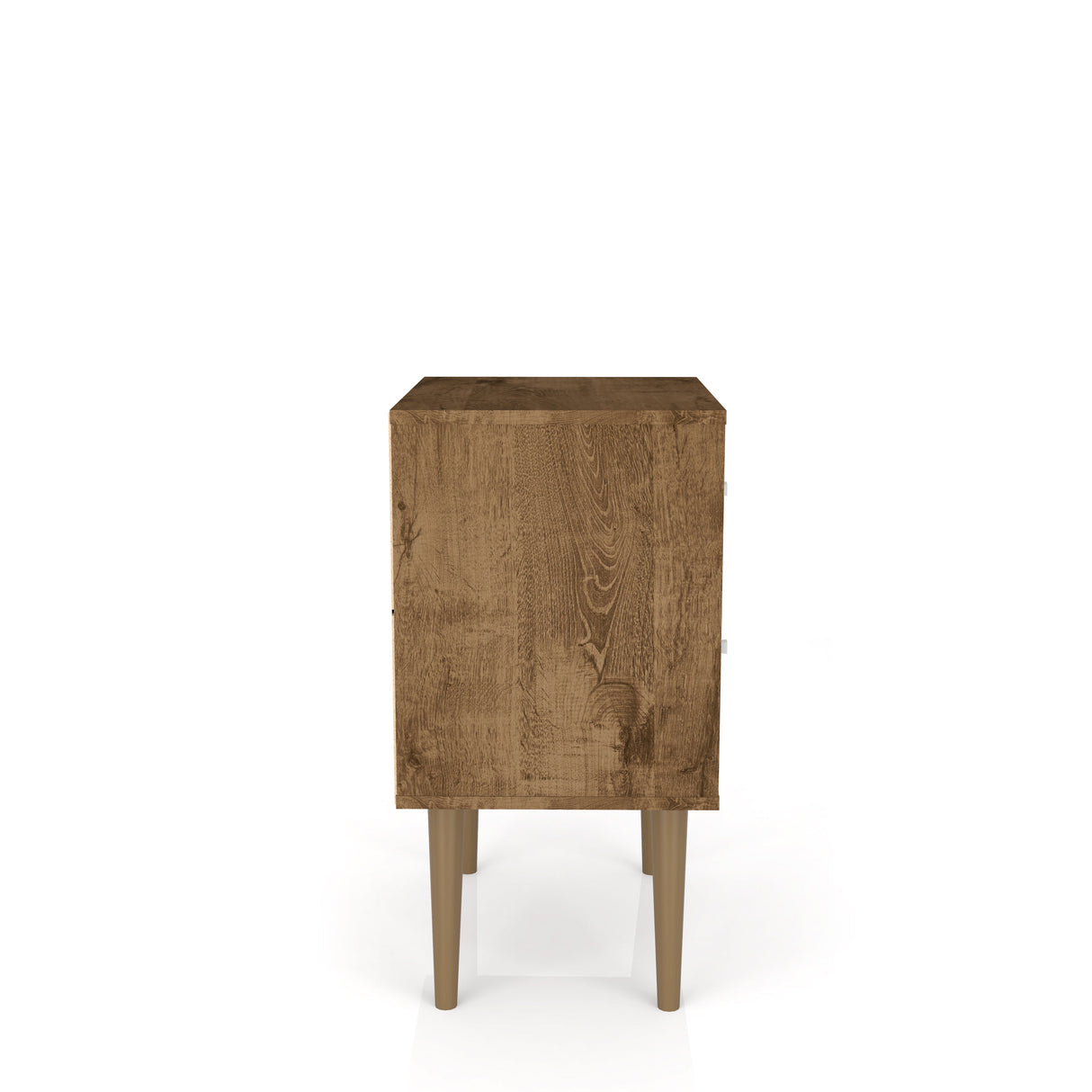 Liberty Nightstand 2.0 in Rustic Brown by Manhattan Comfort at Eve Furniture