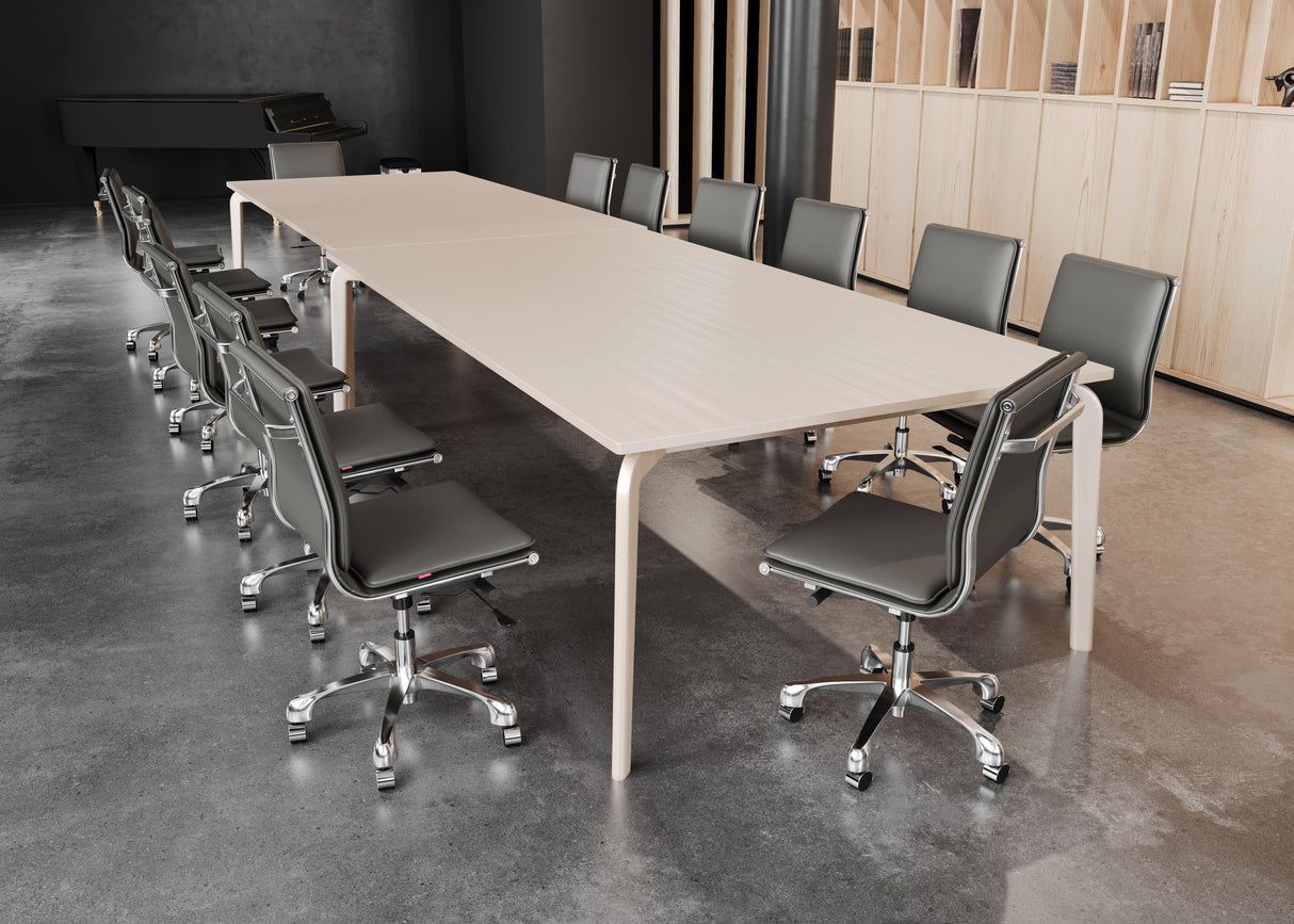 Lider Gray Plus Armless Office Chair by Zuomod at Eve Furniture