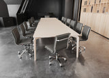 Lider Gray Plus Armless Office Chair by Zuomod at Eve Furniture