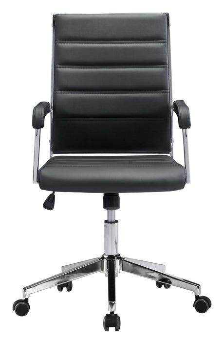 Liderato Black Office Chair by Zuomod at Eve Furniture