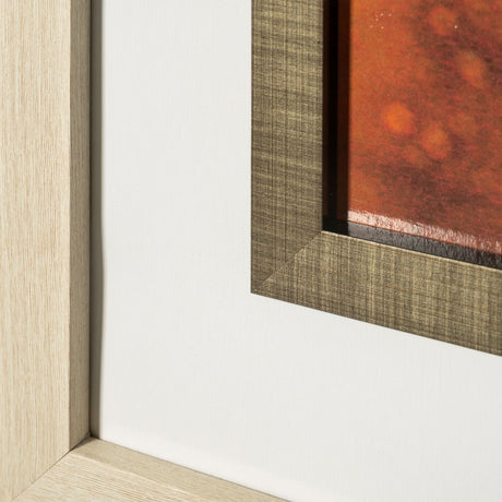 Lido by Alicia Bock a Hand Embellished Textured Framed Photo Art Print Matted under Glass by Mercana at Eve Furniture