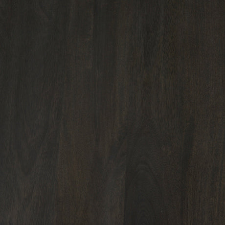 Liesl 54.L x Black Wood W/ Circular Top Dining Table by Mercana at Eve Furniture