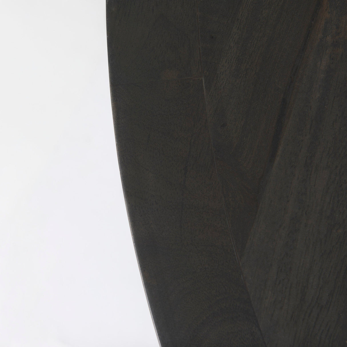 Liesl 54.L x Black Wood W/ Circular Top Dining Table by Mercana at Eve Furniture
