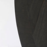 Liesl 54.L x Black Wood W/ Circular Top Dining Table by Mercana at Eve Furniture